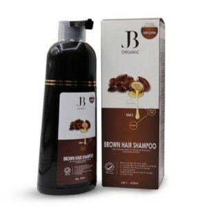 JB Organic Brown Hair Color Shampoo 3 in 1 Argan Care 400ml