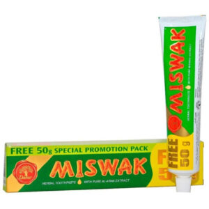 Miswak Toothpaste with Pure Alarak Extract 120gm + 50gm Free