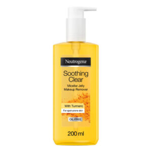 Neutrogena Soothing Clear Micellar Jelly Makeup Remover with Turmeric 200 ml