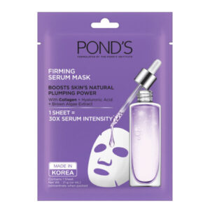 Ponds Firming Serum Face Mask 21ml Brown Algae Extract