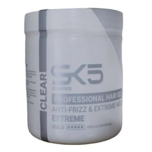 SK5 Hair Styling Gel Extreme Hold 1000ml White