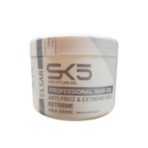 SK5 Hair Styling Gel Extreme Hold 500ml White