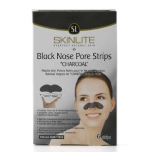 Skin Lite Black Nose Pore Strips Charcoal 6 Strips