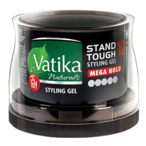 Vatika Hair Gel 250ml Mega Hold Black