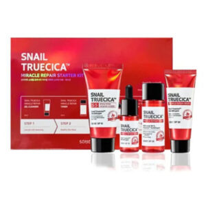 Some By Mi Snail Truecica Miracle Repair Starter Kit ( Cleanser + Toner + Serum + Cream)