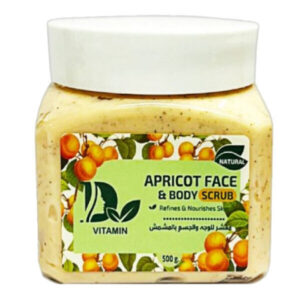 Vitamin Apricot Face & Body Scrub 500 gm
