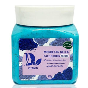Vitamin Moroccan Nella Face & Body Scrub 500 gm