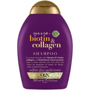 OGX Shampoo 385ml Biotin & Collagen (Thick & Full)