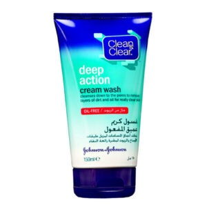 Clean & Clear Deep Action Cream Wash 150ml