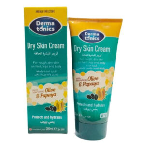 Derma Tonics Dry Skin Cream with Olive & Papaya 200ml