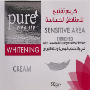 Pure Beauty Cream 50gm Whitening Sensitive Area