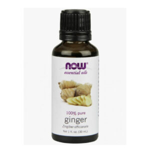 Now Essential Oils Ginger 100% Pure Moisturizing Oil 30ml