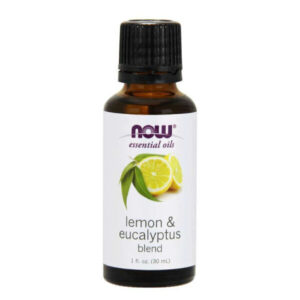 Now Essential Oils Lemon & Eucalyptus 100% Pure Moisturizing Oil 30ml