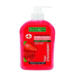 Boutique Anti Bacterial Hand Wash with Moisturizer 500ml Strawberry