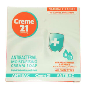 Creme 21 Anti Bacterial Moisturizing Cream Soap 125gm
