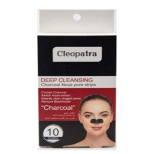 Cleopatra Deep Cleansing Charcoal Nose Pore Strips 10Pack