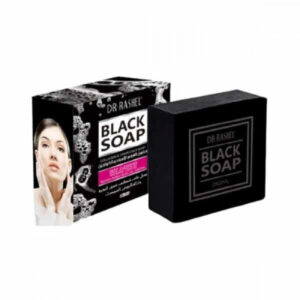 Dr. Rashel Black Soap Collagen & Charcoal Whitening Complex 100gm