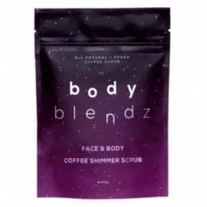 Body Blendz Face & Body Coffee Shimmer Scrub 200gm