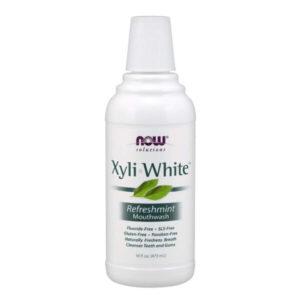 Now Solutions Xyli White Mouth Wash 473ml Refresh Mint