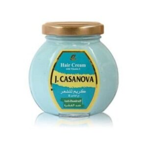 J.Cassanova Hair Cream 150 ml anti dandruff - كازانوفا كريم للشعر 150 جم القشره