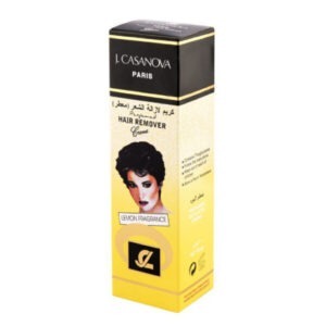 J.Cassanova Hair Removal Cream 60 gm lemon - كازانوفا كريم ازاله شعر 60 جم ليمون