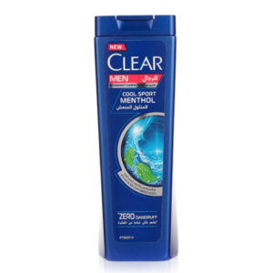 Clear Anti Dandruff Cool Sport Menthol Hair Shampoo Men 200ml