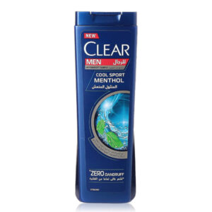Clear Anti Dandruff Cool Sport Menthol Hair Shampoo Men 400ml