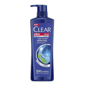 Clear Anti Dandruff Cool Sport Menthol Hair Shampoo Men 700ml