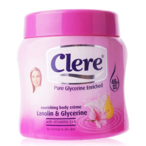 Clere Cream Lanolin & Glycerine 500ml