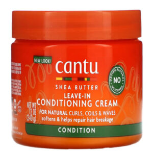 Cantu Shea Butter Natural Hair Leave In Conditioning Cream 340gm