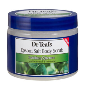 Dr. Teal's Epsom Salt Body Scrub Eucalyptus & Spearmint 454gm