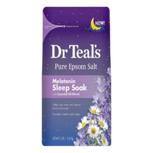 Dr. Teal's Pure Epsom Salt Melatonin Sleep Soak with Essential Oil 1.36kg