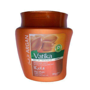 Vatika Hair Hot Oil 500gm Argan - فاتيكا حمام شعر 500 جم الارغان