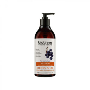 Biotinne Berry Acai & Seed Oil Hair Shampoo for Curly Hair 400ml